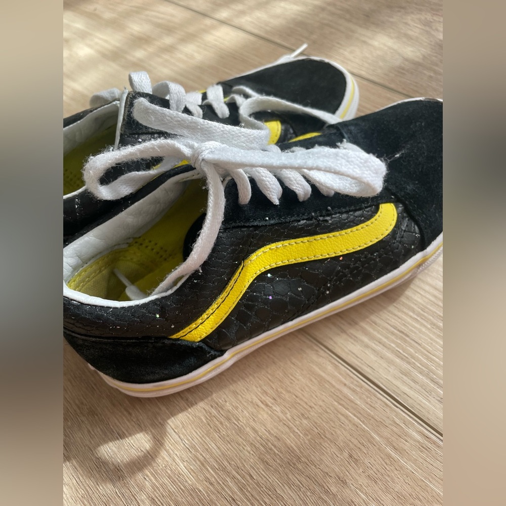 Vans kids sparkle snake old school size 3 - Picture 3 of 16